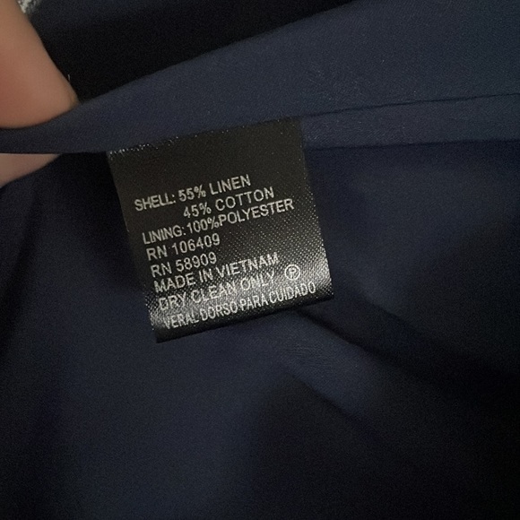 Tahari ASL seersucker blazer size 4 - Picture 5 of 6